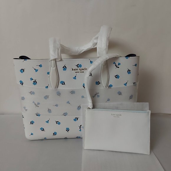 NWT Kate Spade All Day Dainty Bloom Large Tote - Picture 3 of 7